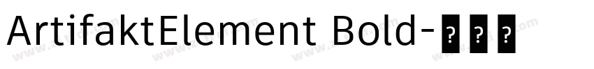 ArtifaktElement Bold字体转换 ArtifaktElement Bold字体转换